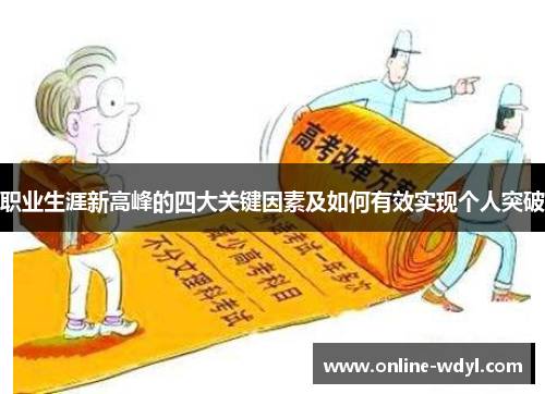 职业生涯新高峰的四大关键因素及如何有效实现个人突破